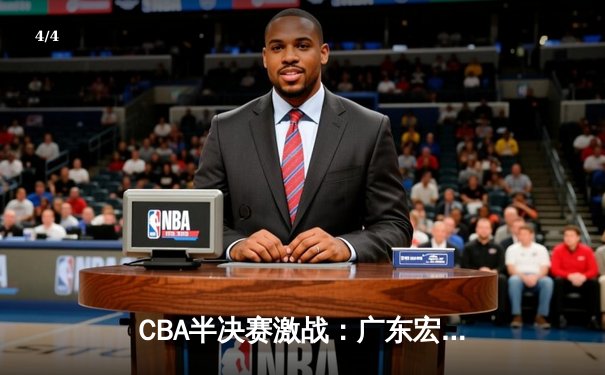 CBA半决赛激战：广东宏远力克辽宁本钢，胡明轩狂砍35分率队逆转 - 4
